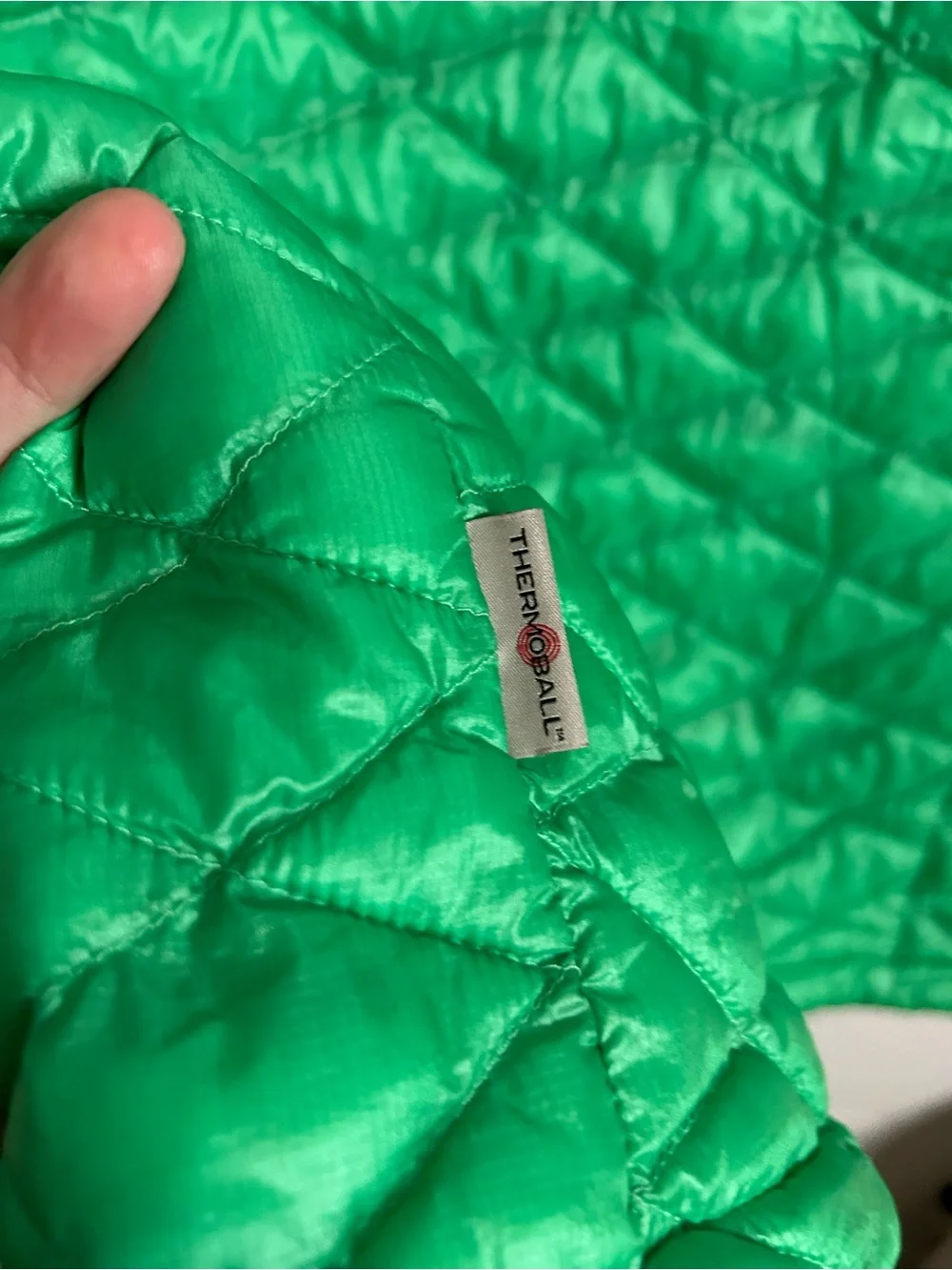 The north Face thermoball quilted jacket